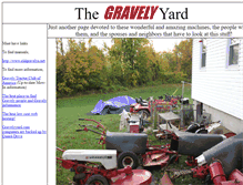 Tablet Screenshot of gravelyyard.com